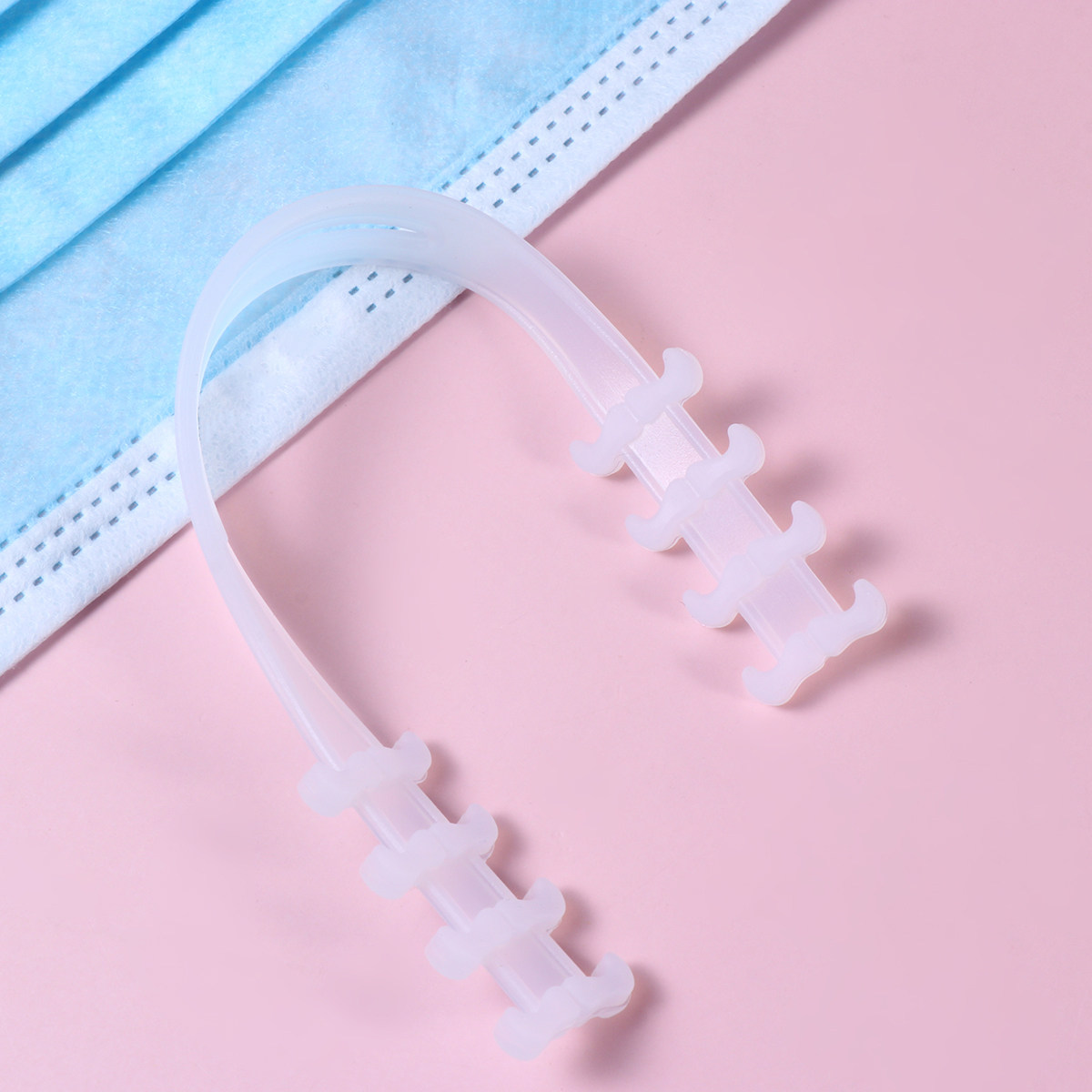 Mask Ear Saver Strap - สายต่อหน้ากาก 6 ชิ้น พร้อมหัวล็อคพลาสติกแข็งแรง ปรับได้สำหรับหน้ากากทุกประเภท ช่วยลดแรงกดที่หู
