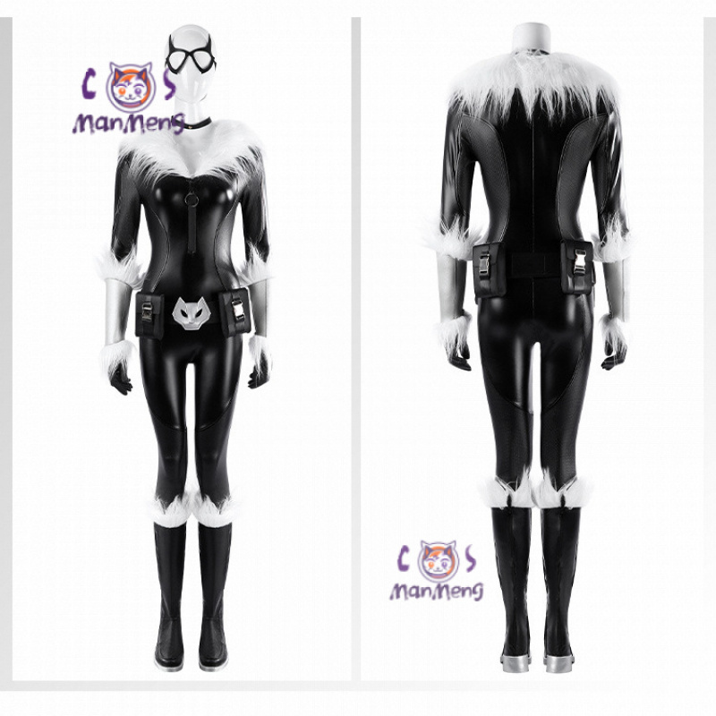 Black Face Mask Pack - Black Cat Felicia Hardy คอสเพลย์ Fortnite