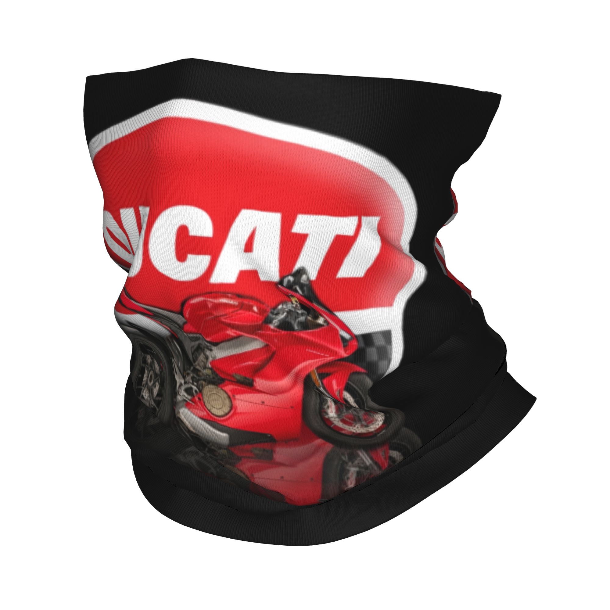 Neck Gaiter Face Cover - ผ้าพันคอแบบคลุมหน้า Ducati รุ่น Custom Speed ป้องกันลม