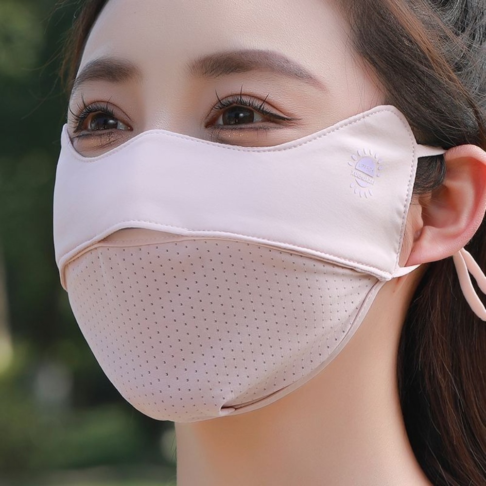 หน้ากากไหมน้ำแข็งระบายอากาศแบบ - Cloth Face Mask Washable บทวิจารณ์และราคา