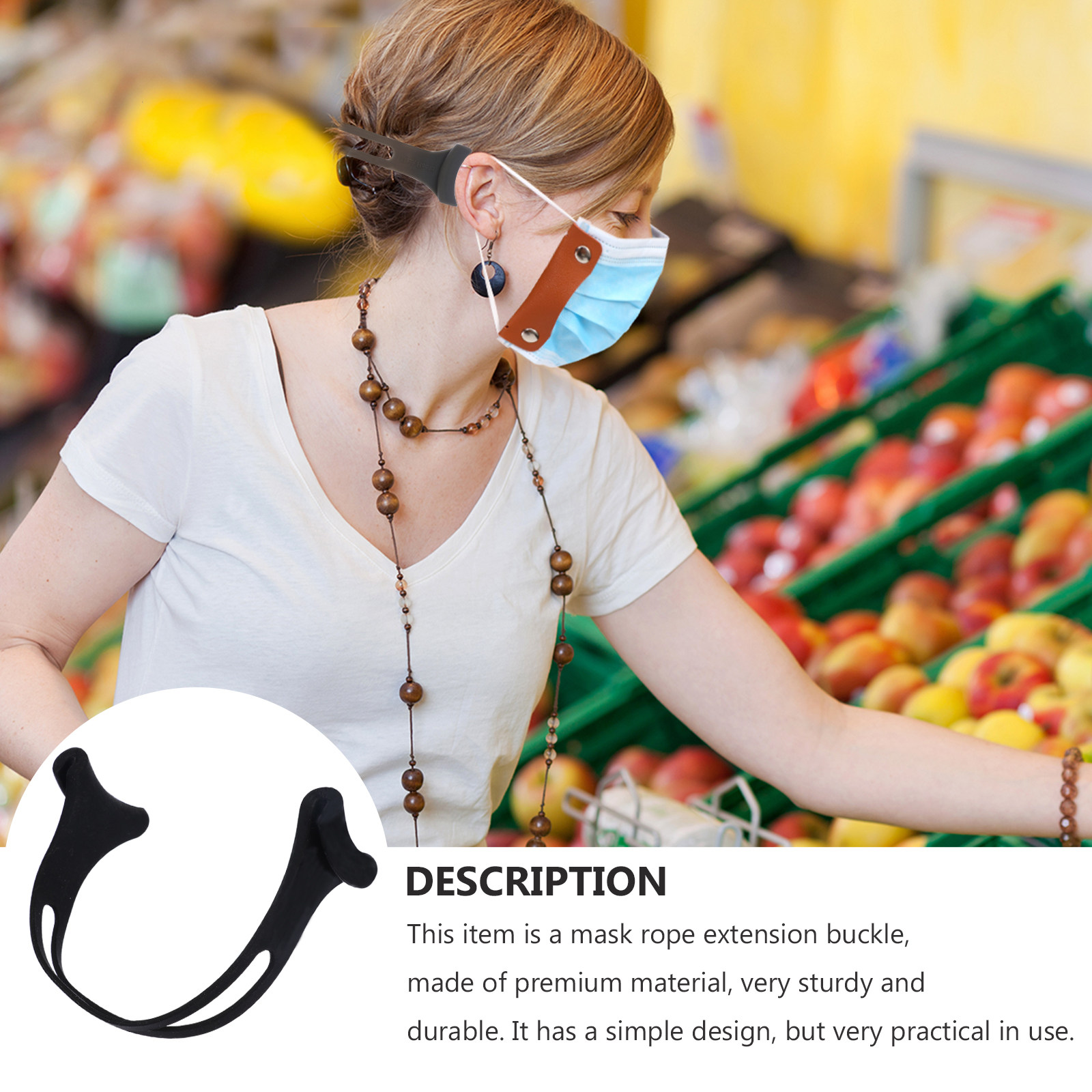 สายรัดหน้ากากซิลิโคนเกรดมืออาช - Mask Ear Saver Strap บทวิจารณ์และราคา