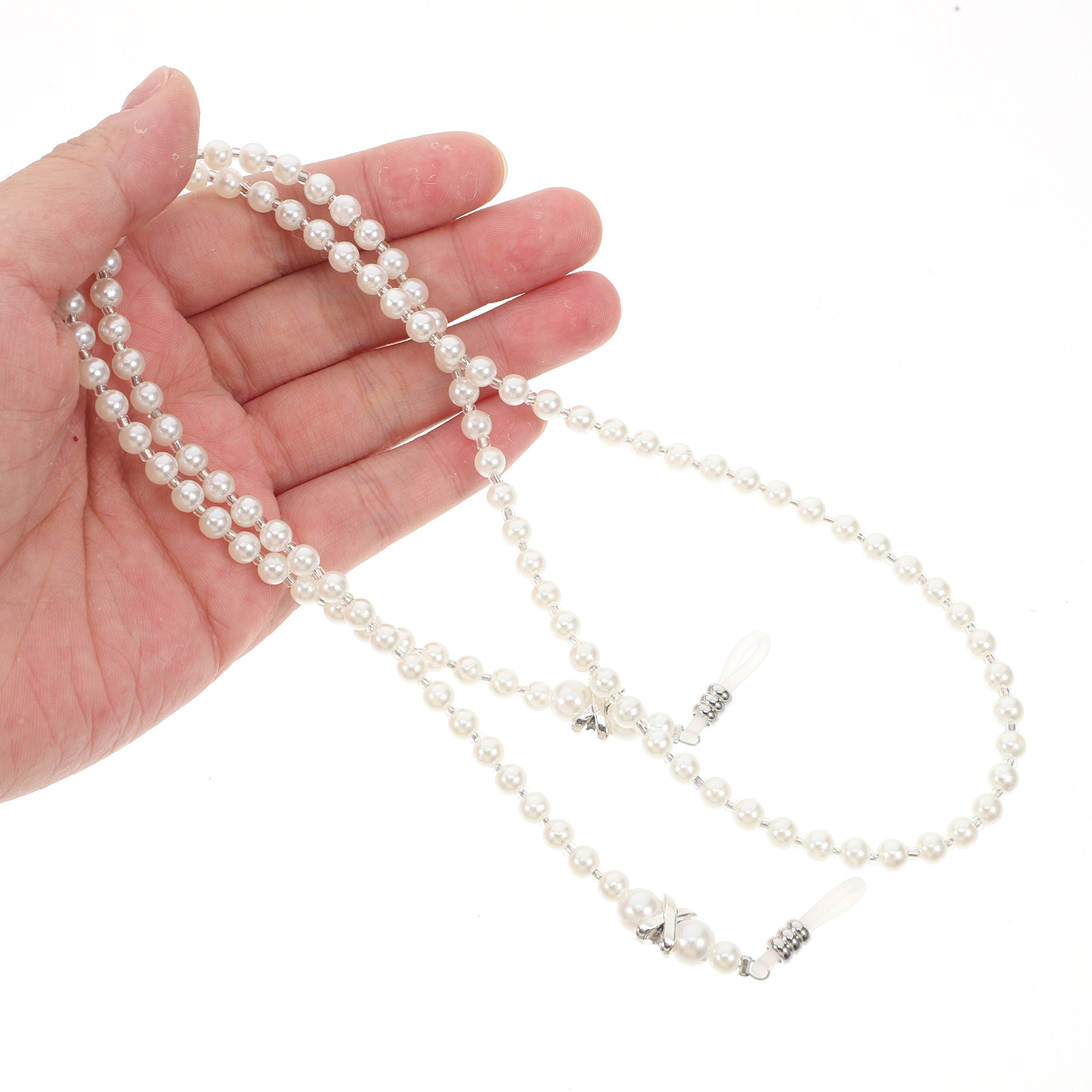 สายคล้องแว่นตาไข่มุกกันลื่น สร - Mask Chain Holder บทวิจารณ์และราคา
