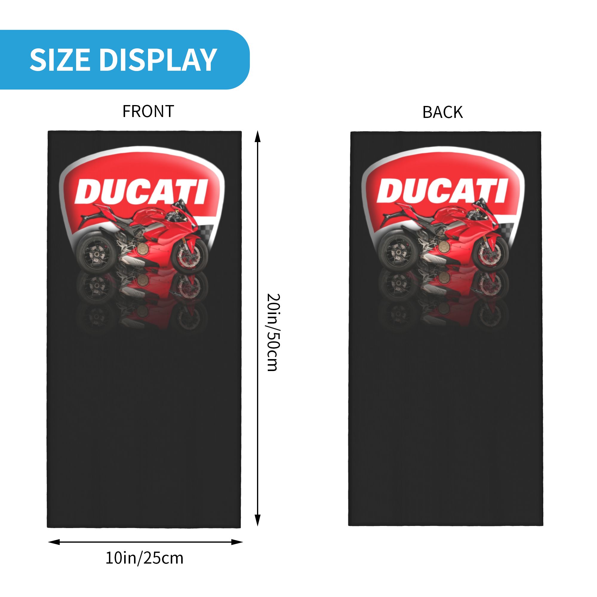 ผ้าพันคอแบบคลุมหน้า Ducati รุ่ - Neck Gaiter Face Cover บทวิจารณ์และราคา
